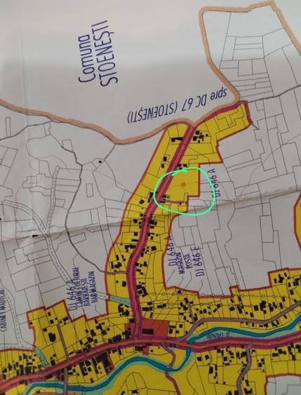 Teren de 2300 mp, în Bărbătești