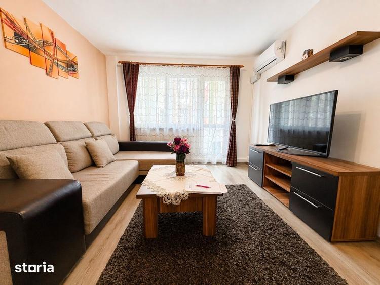Apartament cu 2 camere semidecomandat, mobilat în Gării