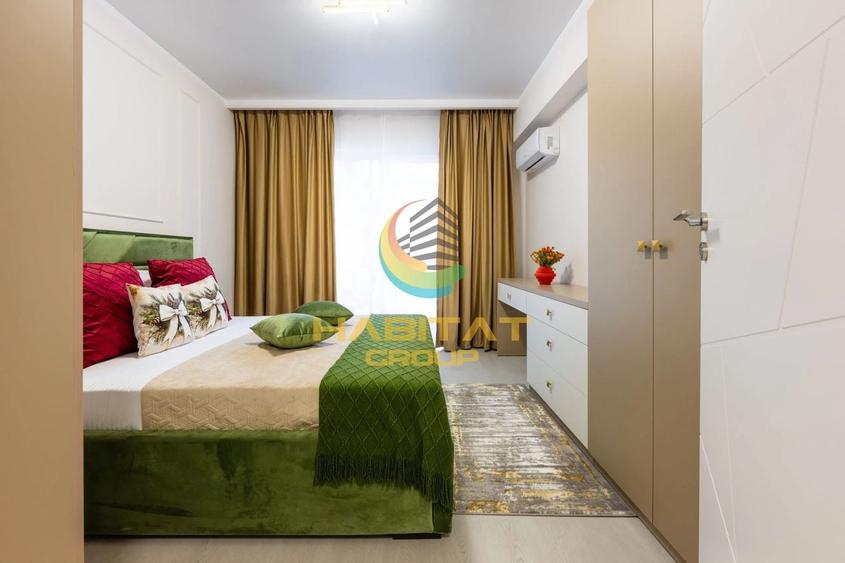 Apartament cu 3 camere semidecomandat în Vest