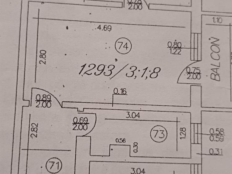 Apartament cu 2 camere semidecomandat, mobilat în Fălticeni