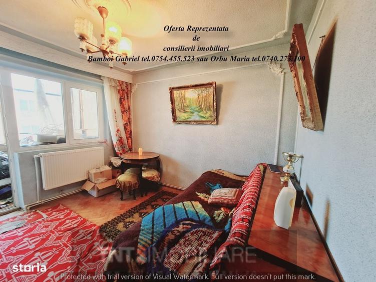 Apartament cu 2 camere decomandat în Podu Roș