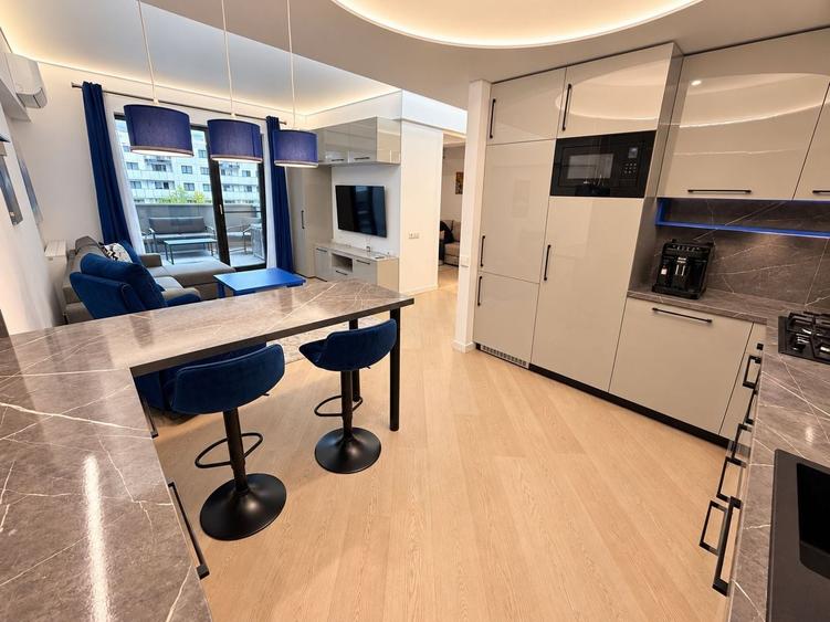 Apartament cu 3 camere, mobilat în Pipera