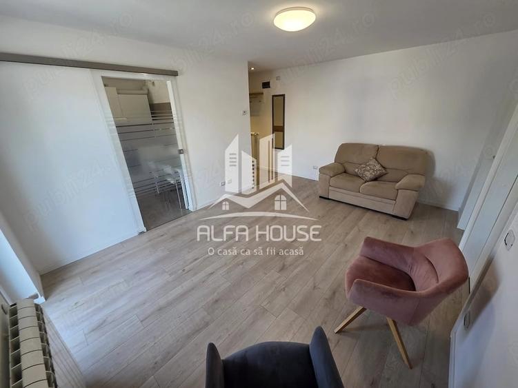 Apartament cu 3 camere semidecomandat în Central