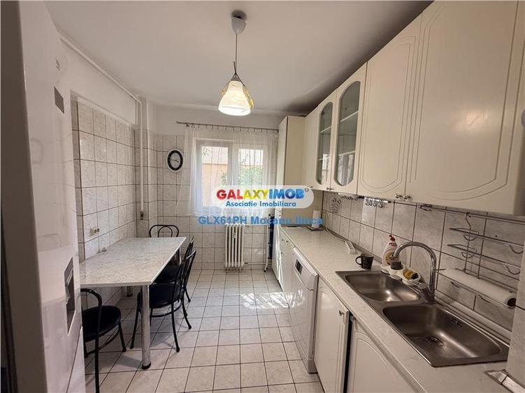 Apartament cu 4 camere decomandat, mobilat în Cantacuzino