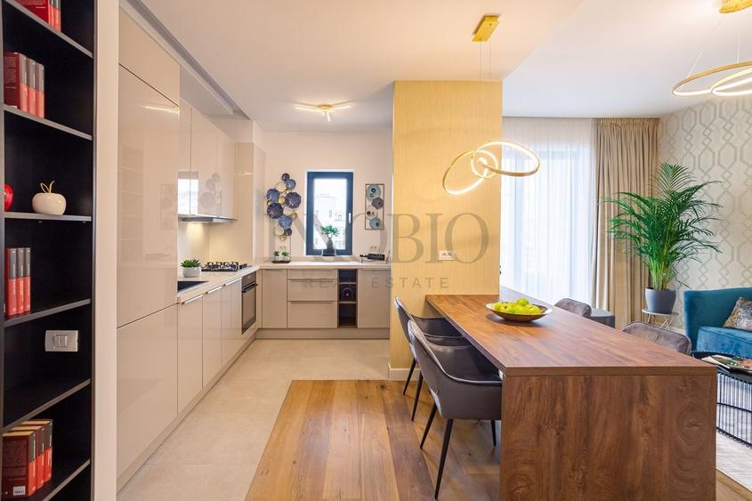 Apartament cu 2 camere, mobilat în Herăstrău