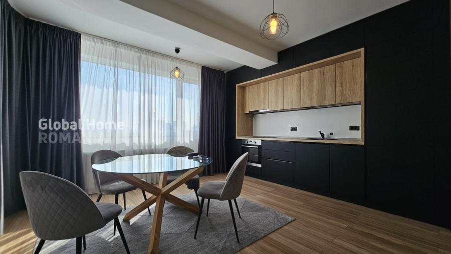 Apartament cu 2 camere semidecomandat, mobilat în Pipera