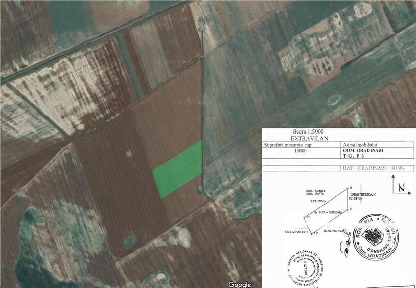 Teren agricol zona Gradinari langa balta Hobaia - Accept Schimburi - 3