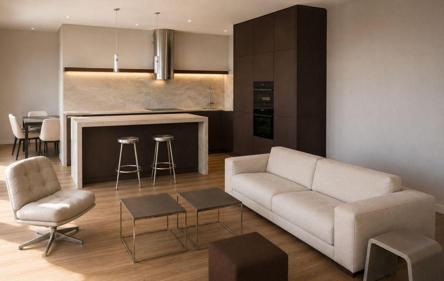 Apartament cu 3 camere, mobilat în Universitate