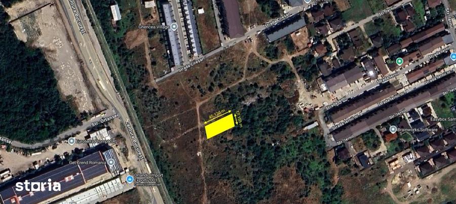 Teren de 775 mp, în Central