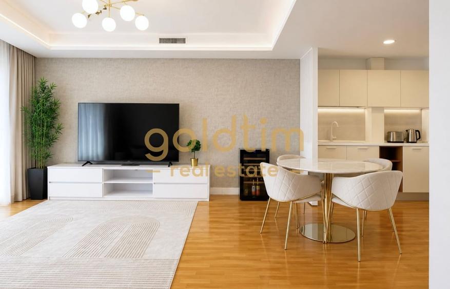 Apartament cu 3 camere semidecomandat în Herăstrău