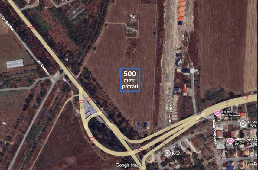 Teren de 500 mp, în Nord
