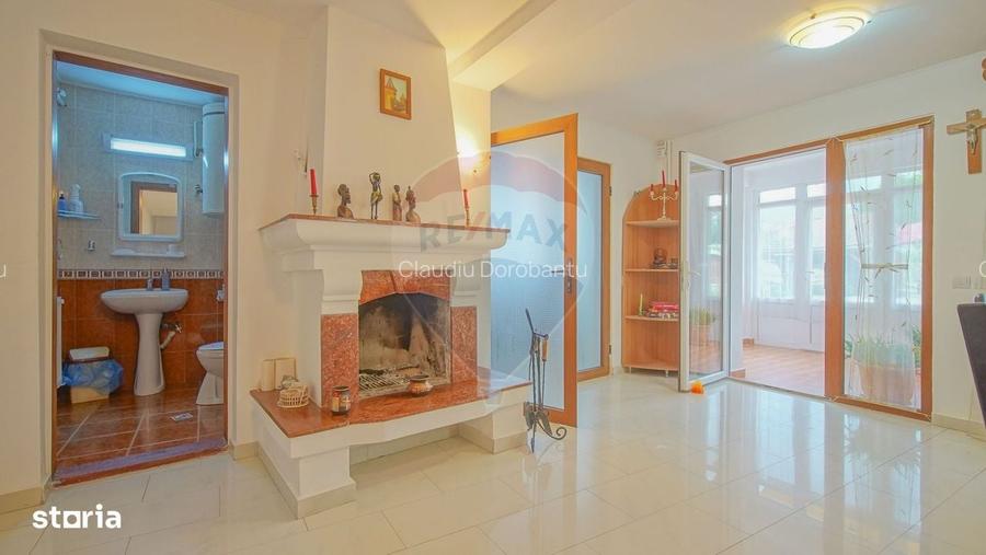 Casa + curte amenajata | 5 dormitoare, sauna, sala sport | Purcareni