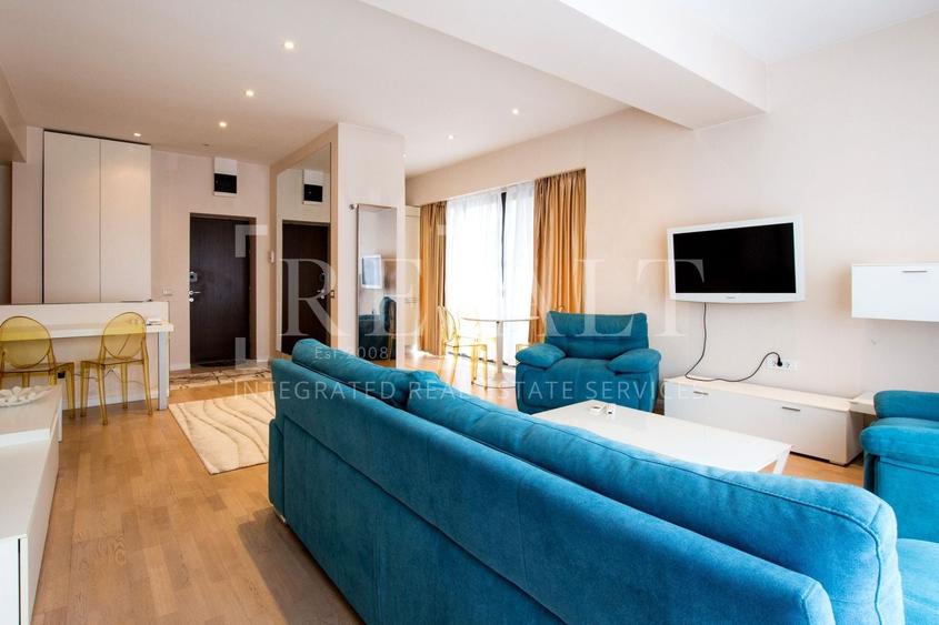 Apartament cu 2 camere decomandat, mobilat în Barbu Văcărescu