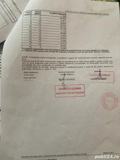 Teren în Eșelnița