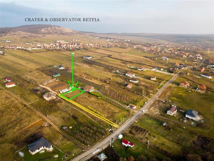 Teren Construcții intravilan de 560 mp, în Betfia
