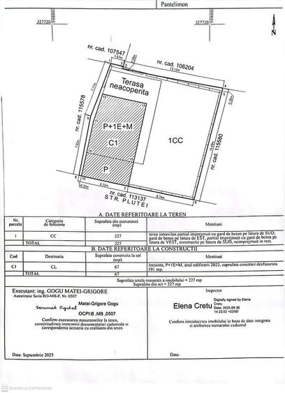 Casă cu 4 camere cu Teren 227 Mp în Central