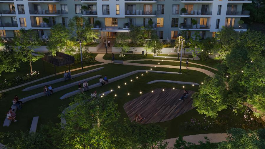 Penthouse cu 3 camere decomandat în Pipera