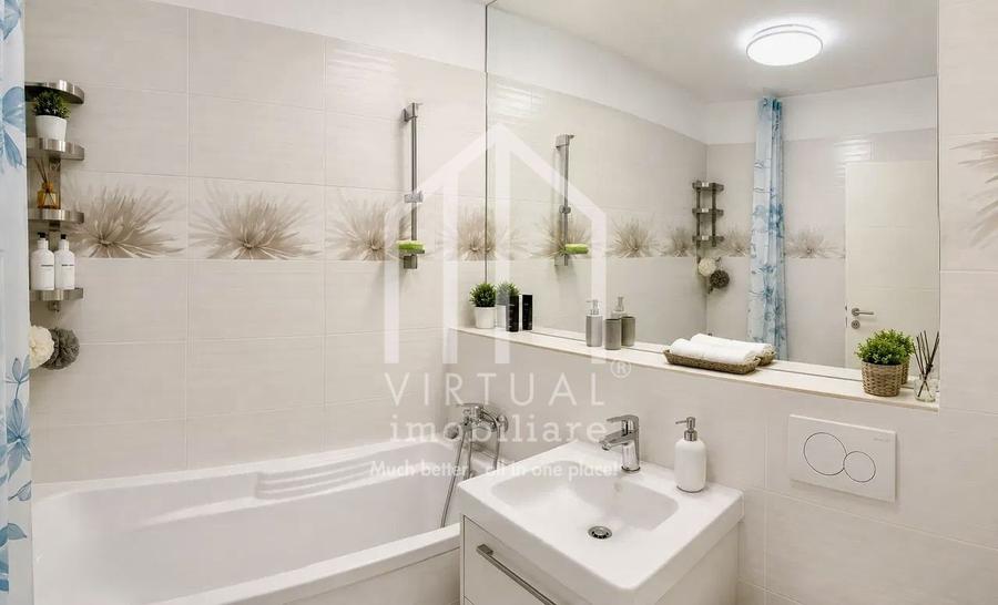 Apartament cu 3 camere semidecomandat, mobilat în Hipodrom 3
