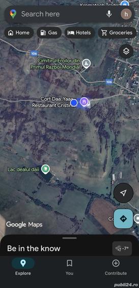 Teren de 2000 mp, în Daia