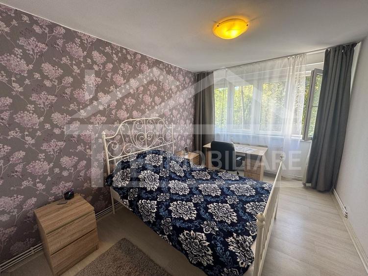 Apartament cu 2 camere decomandat, mobilat în Aleea Carpați