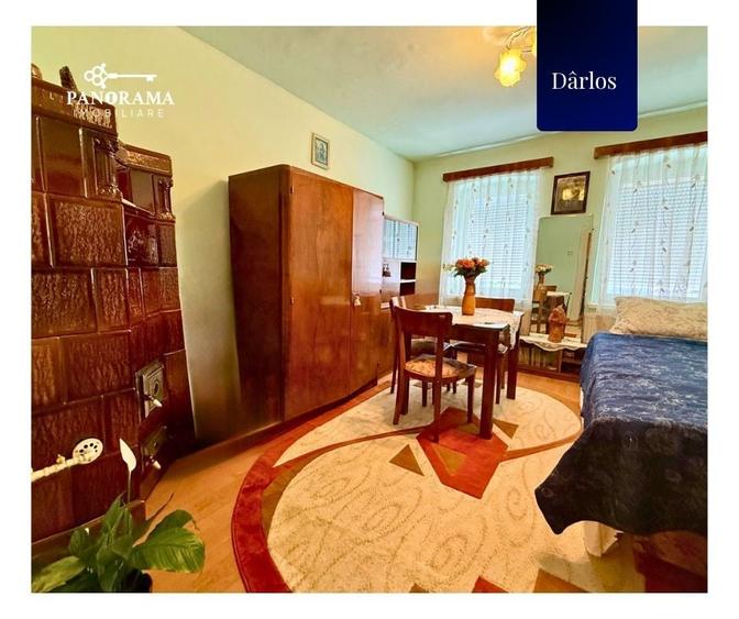 Casă individuală cu 3 camere cu Canalizare în Dârlos