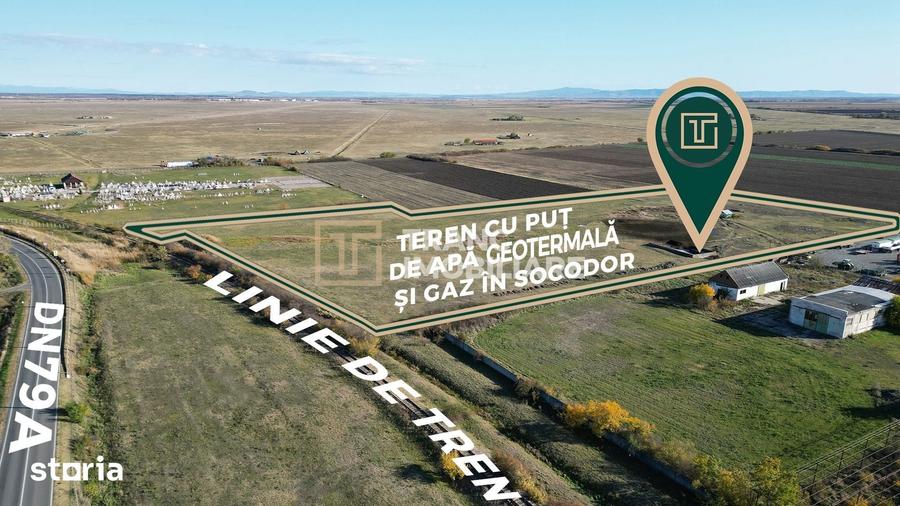 Teren de 36476 mp, în Socodor