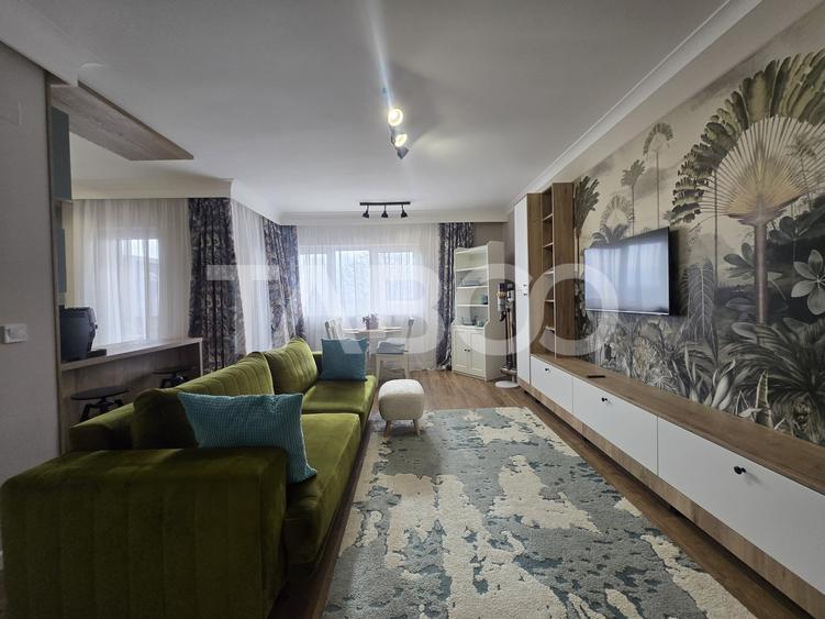 Apartament cu 2 camere decomandat, mobilat în Mihai Viteazul