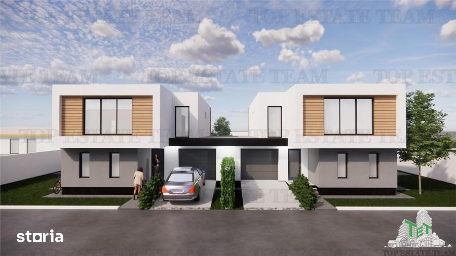 Casă cu 4 camere cu Teren 500 Mp în Tunari