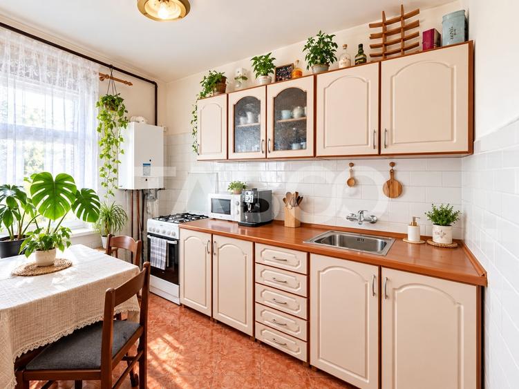 Apartament cu 3 camere decomandat, mobilat în Mărăști