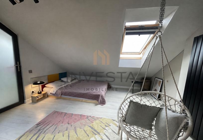 Apartament cu 4 camere semidecomandat, mobilat în Bună Ziua