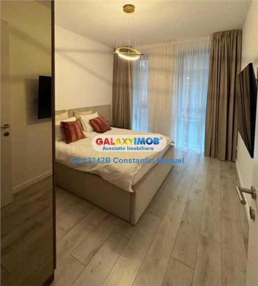 Apartament cu 2 camere decomandat, mobilat în Herăstrău