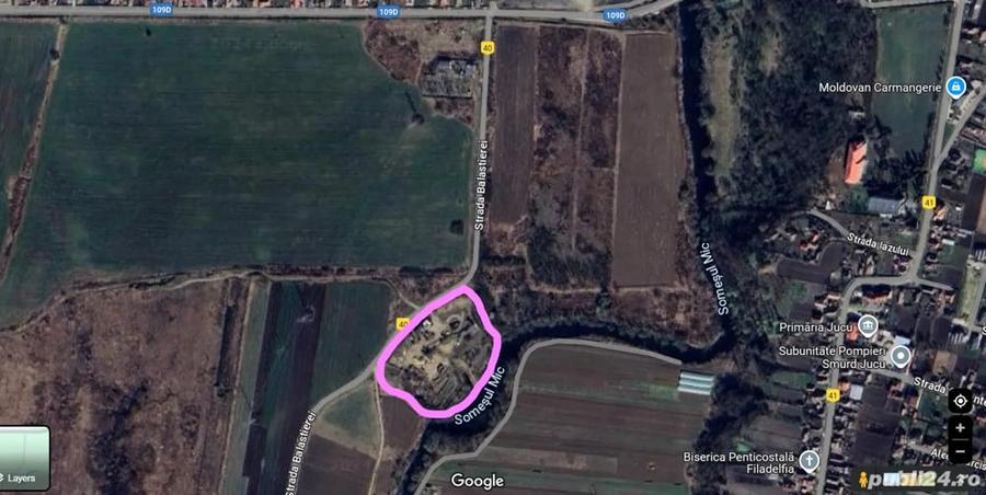 Spațiu comercial, de 12,000 mp, în Jucu