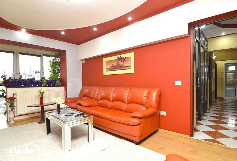 Apartament cu 4 camere decomandat, mobilat în Rahova