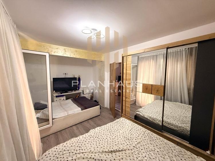 Apartament cu 3 camere semidecomandat, mobilat în Progresul