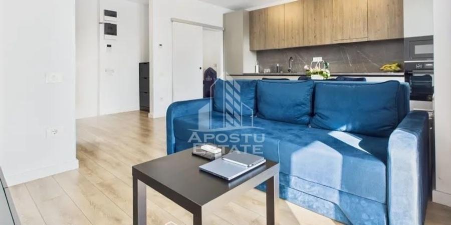 Apartament cu 2 camere semidecomandat, mobilat în Aradului