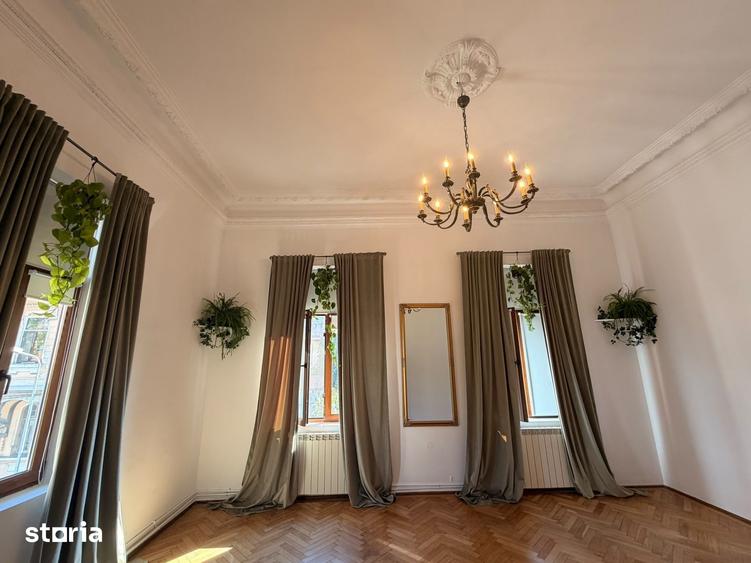 Apartament cu 5 camere semidecomandat în Cișmigiu