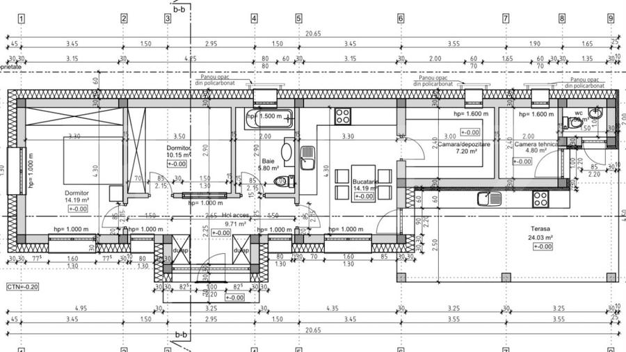 Casă individuală cu 3 camere decomandat cu Teren 250 Mp în Șimnicu de Sus