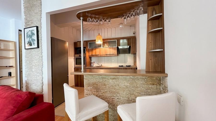 Apartament cu 2 camere semidecomandat, mobilat în Pajura