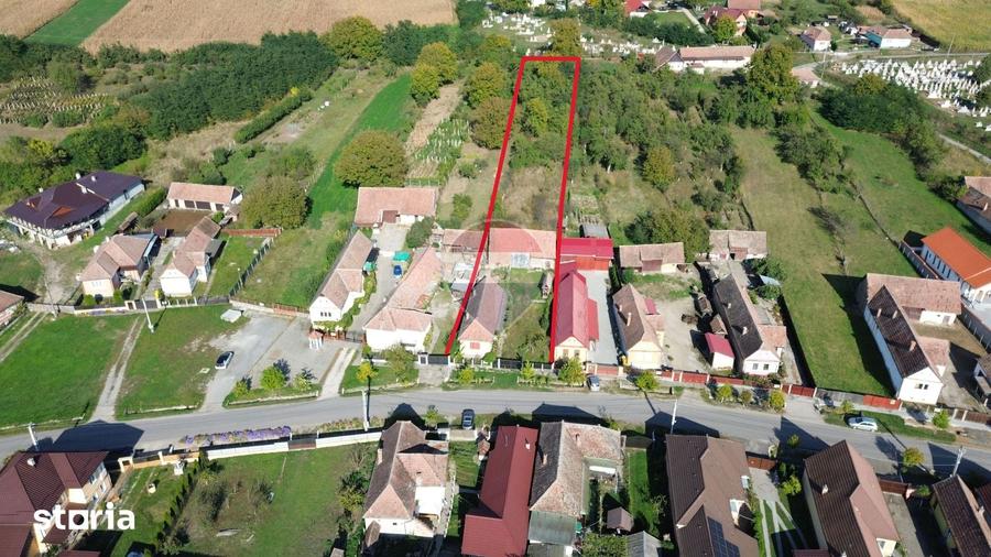 Casă cu 3 camere cu Teren 2594 Mp în Blăjel