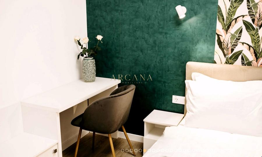 Apartament cu 2 camere semidecomandat, mobilat în Borhanci