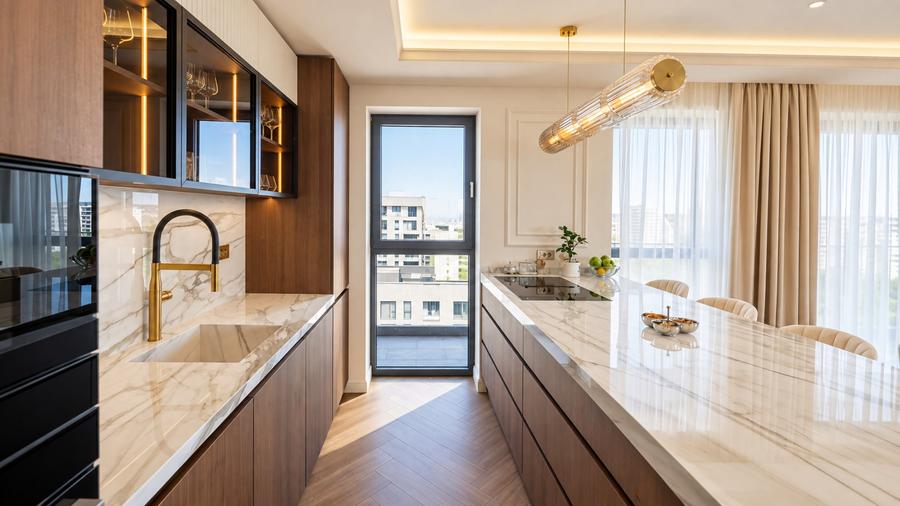 Penthouse cu 4 camere în Pipera