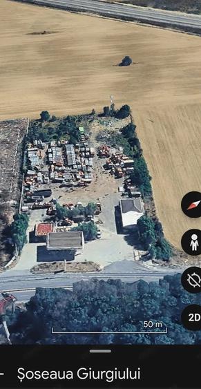 Teren intravilan Jilava, DN5 E70, 6.200 mp acces Bucure?ti - 2