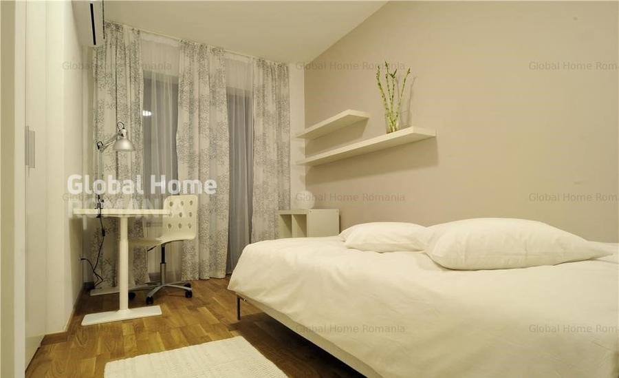 Apartament cu 3 camere semidecomandat, mobilat în Băneasa