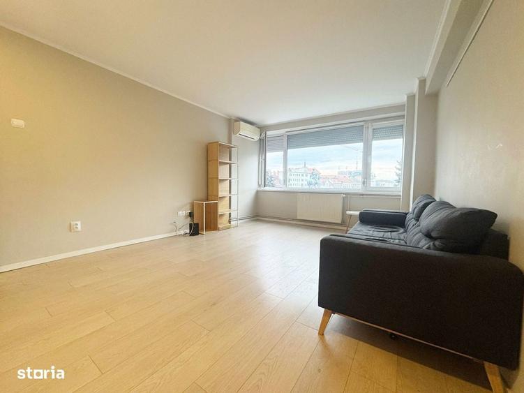 Apartament cu 2 camere semidecomandat în Central