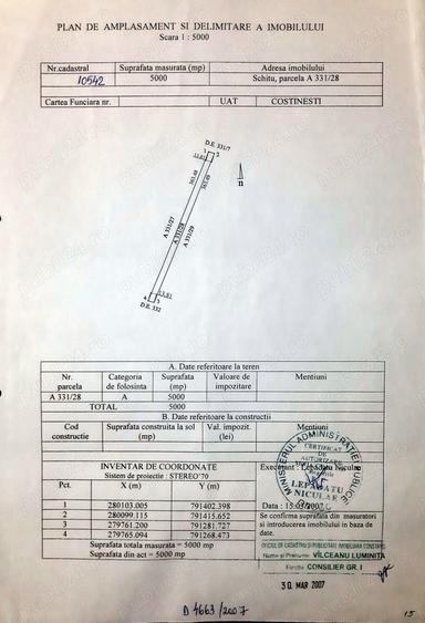 5000mp teren extravilan, chiar linga Intravilan, in Statiunea Costinesti, aproape de NIBIRU - 3