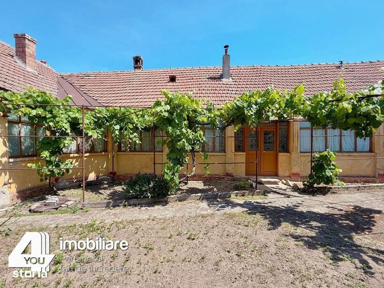 Casă cu 4 camere cu Teren 1459 Mp în Secusigiu