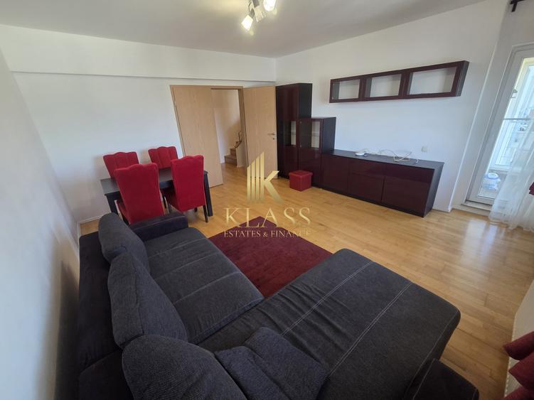 Apartament cu 3 camere, mobilat în Tei
