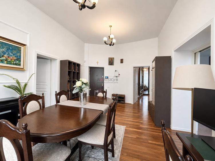 Apartament cu 4 camere decomandat, mobilat în Grădina Icoanei
