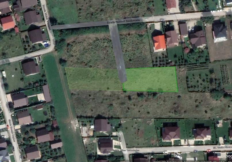 Teren de 2000 mp, în Valea Lupului
