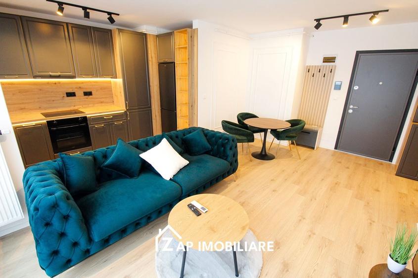 Apartament cu 2 camere, mobilat în Semicentral